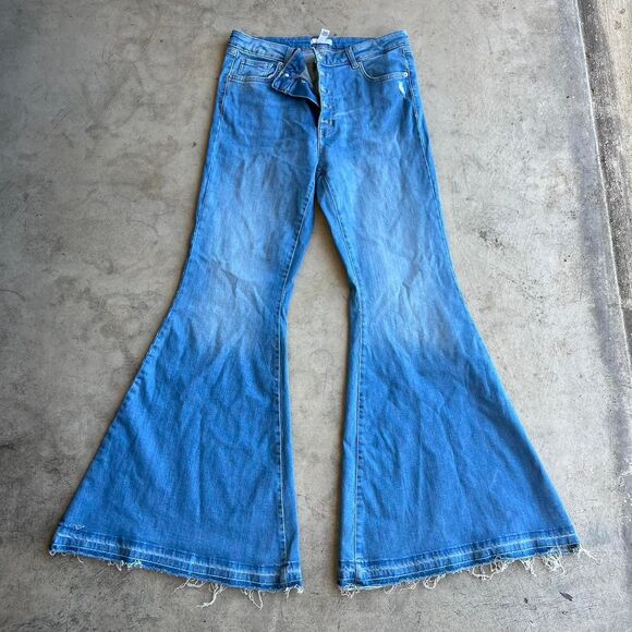 Forever 21 Super flare jeans womens size 31 - Picture 1 of 3